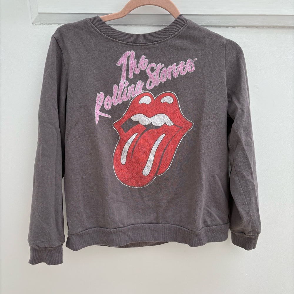 The Rolling Stones Gray Sweatshirt